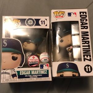 Limited edition Edgar Martinez pop figures